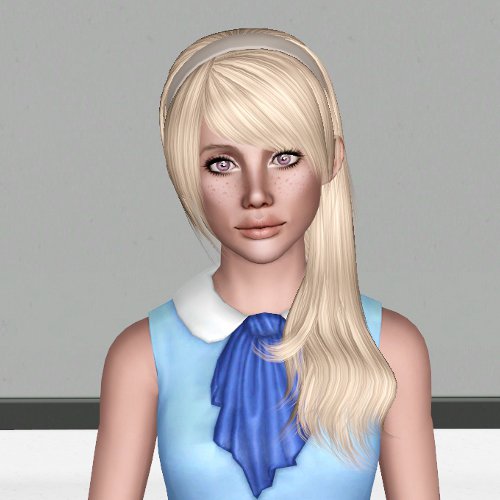 Rose 85 hairstyle retextured by Sjoko for Sims 3