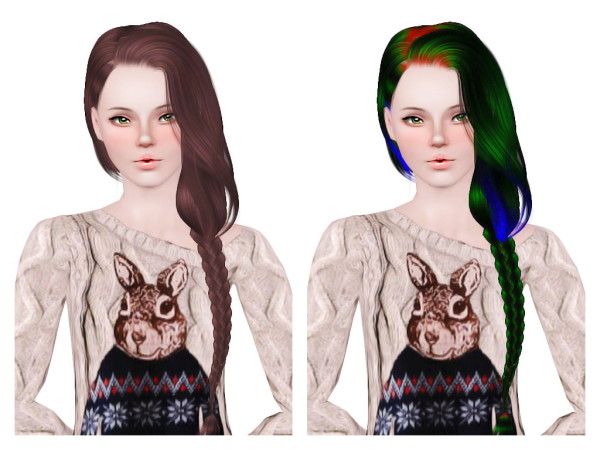 Alesso`s Cliche hairstyle retextured by Neiuro for Sims 3