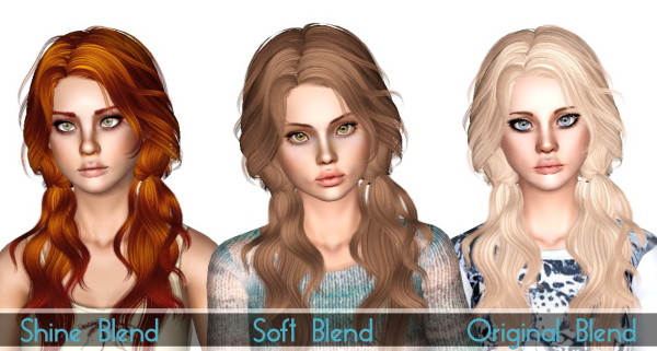 Newsea`s Candy Sea hairstyle retextured by Sjoko for Sims 3