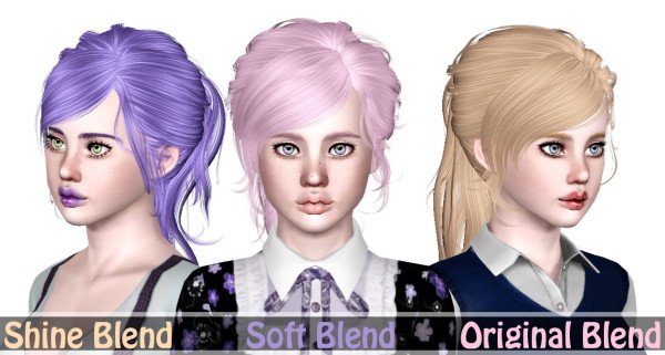NewSea`s LuckyStar hairstyle retextured by Sjoko for Sims 3