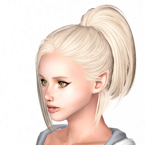 Butterfly`s 60 hairstyle retextured by Sjoko for Sims 3