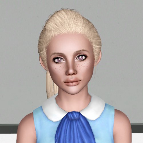 Rose 85 hairstyle retextured by Sjoko for Sims 3