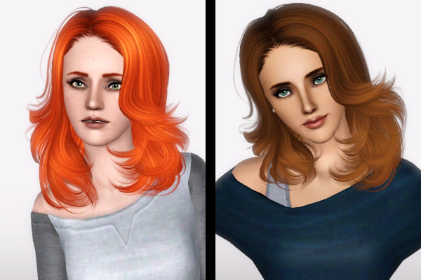 NewSea`s Badger Game hairstyle retextured by Forever and Always for Sims 3