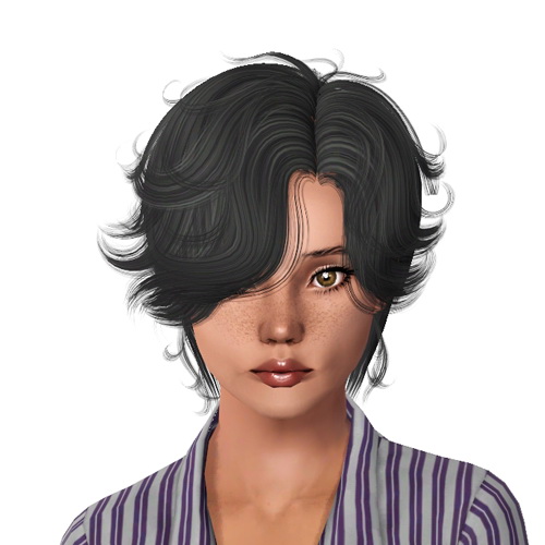 Newsea`s Attitude hairstyle retextured by Sjoko for Sims 3