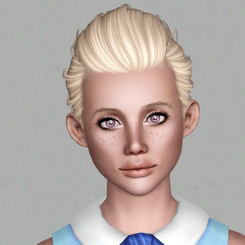 Newsea`s Magnolias hairstyle retextured by Sjoko for Sims 3
