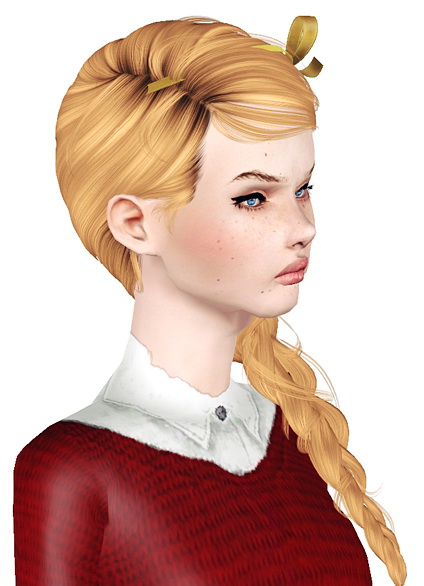 NewSea`s Bluebird hairstyle retextured by Jas  for Sims 3