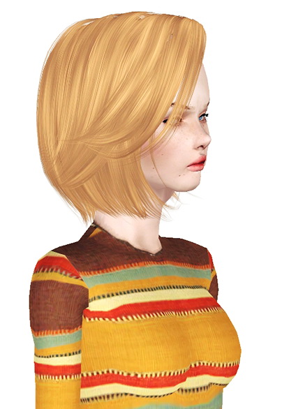 Medium angled bob haircut by Peggy`s 723 retextured by Jas for Sims 3