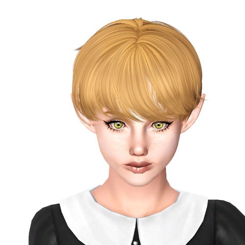 Newsea`s Stanley hairstyle retextured by Sjoko - Sims 3 Hairs
