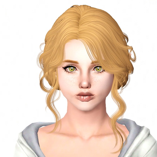 Newsea`s Sweet Slumber hairstyle retextured by SJoko for Sims 3