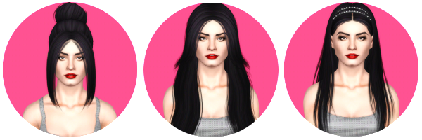 11 Nightcrawler`s hairstyle retextured by Bigbangsimory for Sims 3