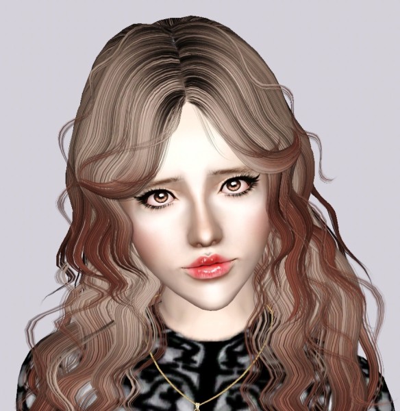 NewSea Nightwish hairstyle retextured by White Crow for Sims 3