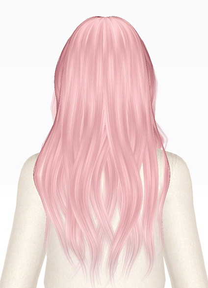 Alesso`s Enigma Long hairstyle with bangs retextured by Jas for Sims 3