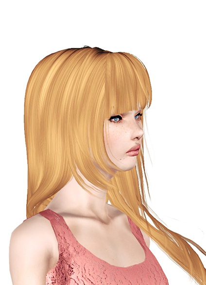 Fringed bangs Peggy`s 881 hairstyle retextured by Jas for Sims 3