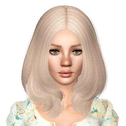 Cazy`s Faye hairstyle retextured by Sjoko - Sims 3 Hairs