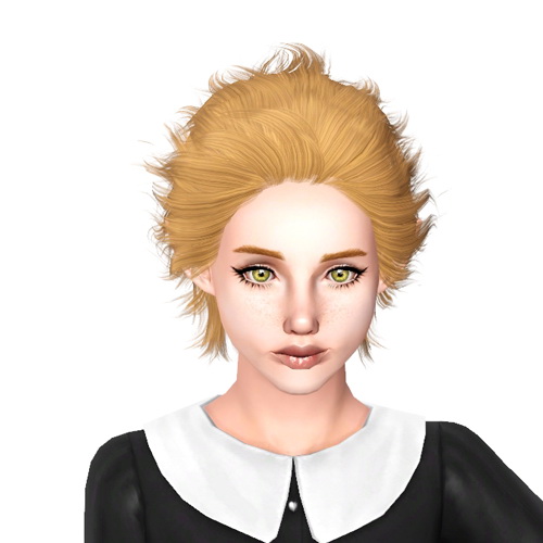 Peggy`s 96 hairstyle retextured by Sjoko - Sims 3 Hairs