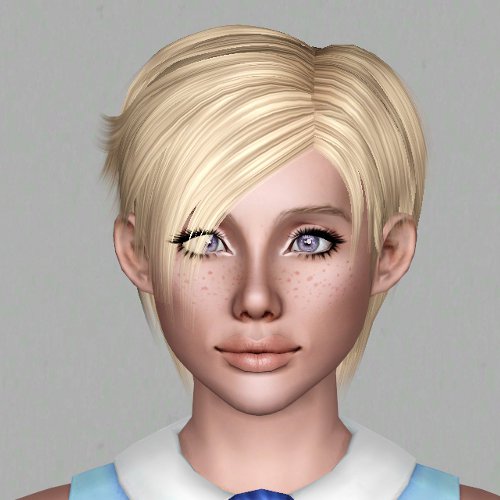 Talenzz Kitamura Hairstyle retextured by Sjoko for Sims 3