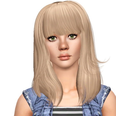 Peggy`s 6735 hairstyle retextured by Sjoko - Sims 3 Hairs