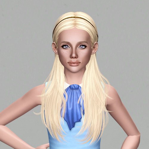 Newsea Sheperd hairstyle retextured by Sjoko for Sims 3