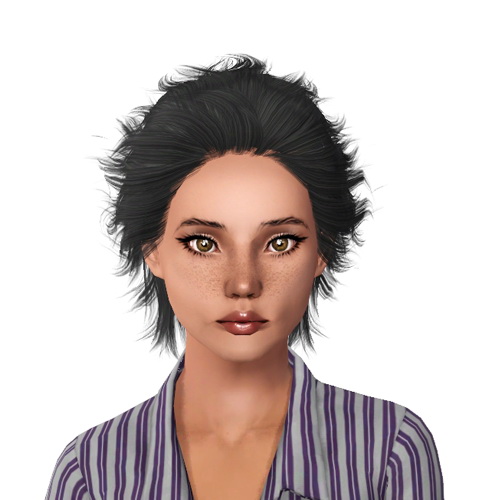 Peggy`s 96 hairstyle retextured by Sjoko for Sims 3