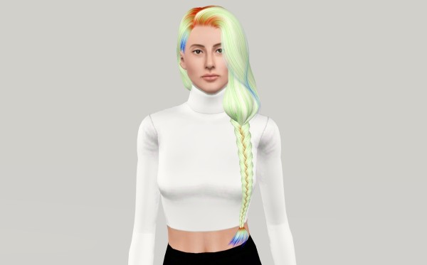 Alesso`s Cliche hairstyle retextured by Fanskher for Sims 3
