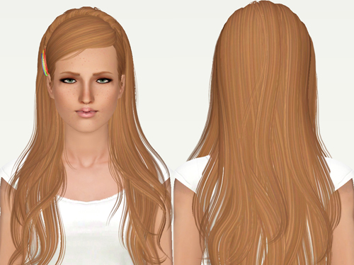 Braided crown NewSea`s Monochrome retextured by Pixelated Zombies for Sims 3