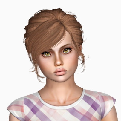 Luky Stars Hairstyle Retextured By Sjoko - Sims 3 Hairs