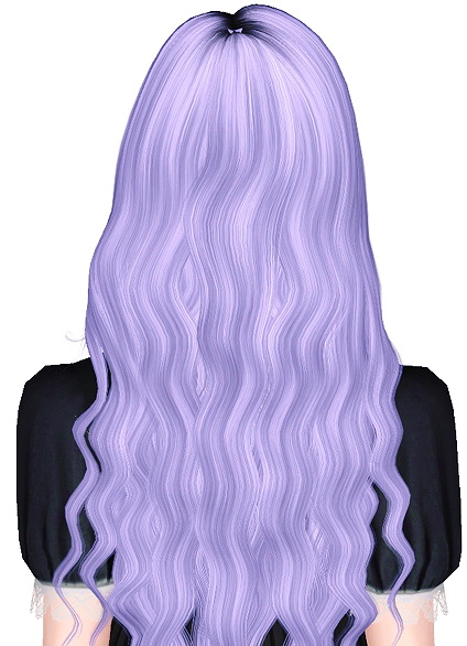 Alesso`s Hourglass hairstyle retextured by Jas for Sims 3