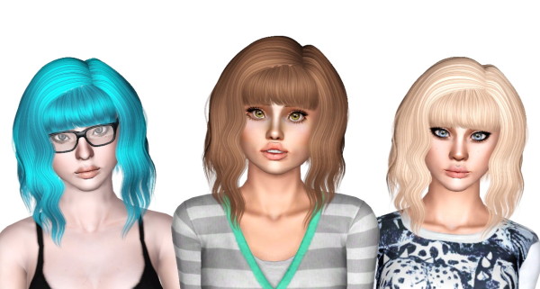 True Love`s Kiss hairstyle retextured by Sjoko for Sims 3