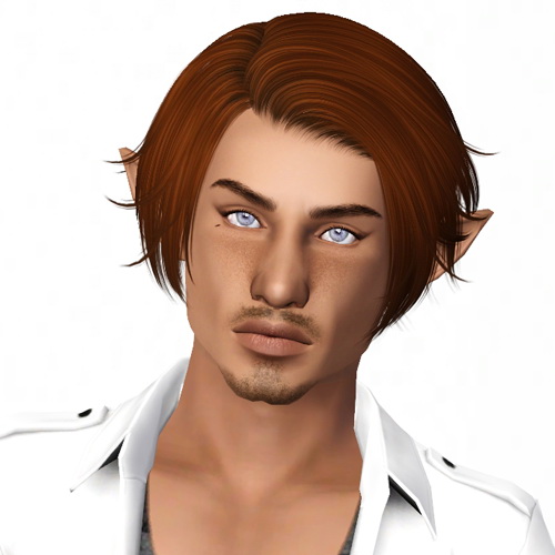Newsea`s Footprint hairstyle retextured by Sjoko for Sims 3