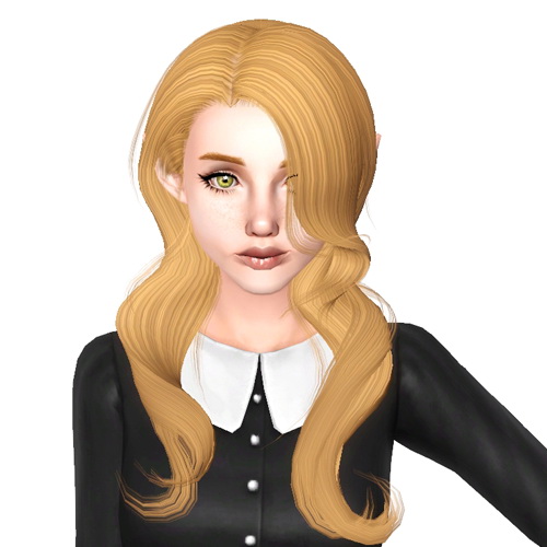 Rose 99 hairstyle retextured by Sjoko for Sims 3