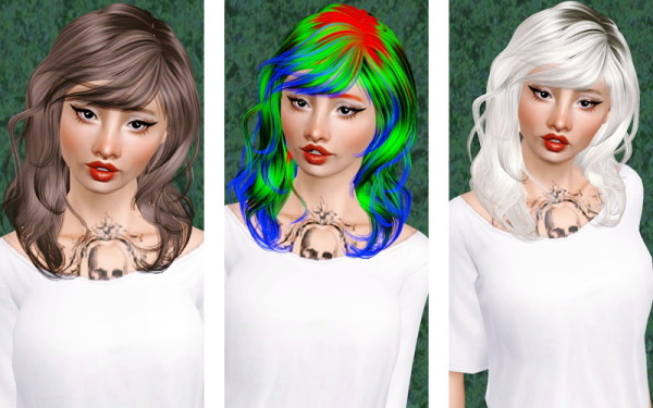 Newsea’s Chihuahua hairstyle retextured by Beaverhausen for Sims 3