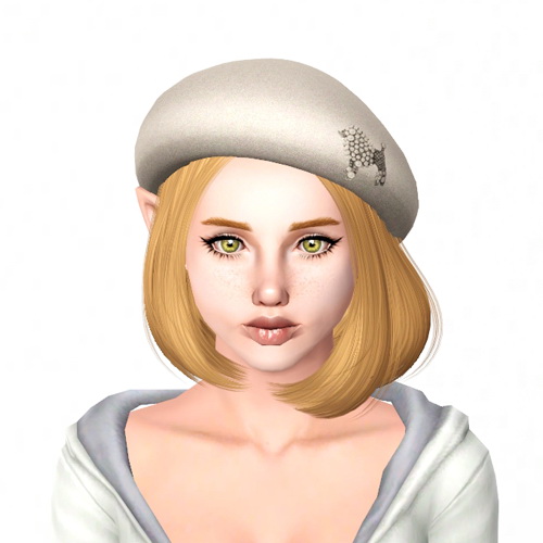 Newsea`s  Plush & Blush hairstyle retextured by Sjoko for Sims 3