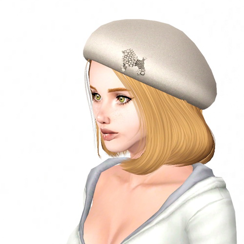 Newsea`s  Plush & Blush hairstyle retextured by Sjoko for Sims 3