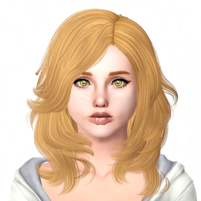 Newsea`s Pixie hairstyle retextured by Sjoko - Sims 3 Hairs