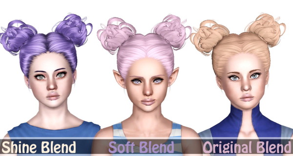 Newsea`s Cauliflower hairstyle retextured by Sjoko for Sims 3