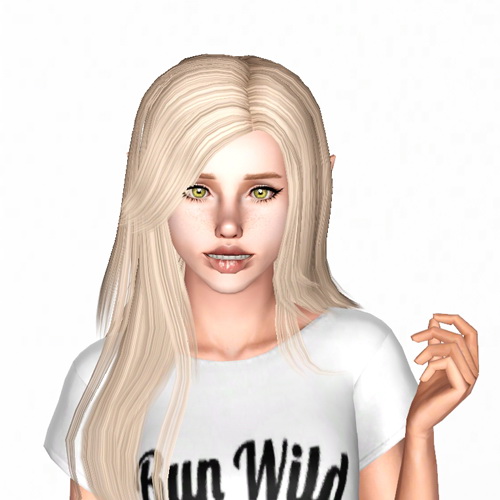 Sims2FanBg hairstyle 11 retextured by Sjoko for Sims 3