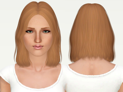 Nightcrawler`s hairstyle 14 retextured by Pixelated Zombies for Sims 3