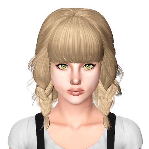 Peggy`s 0019 hairstyle retextured by Sjoko for Sims 3