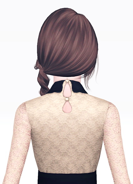 Alesso`s Tonight Braided beauty hairstyle retextured by Jas for Sims 3