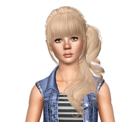 Peggy`s 041 hairstyle retextured by Sjoko - Sims 3 Hairs