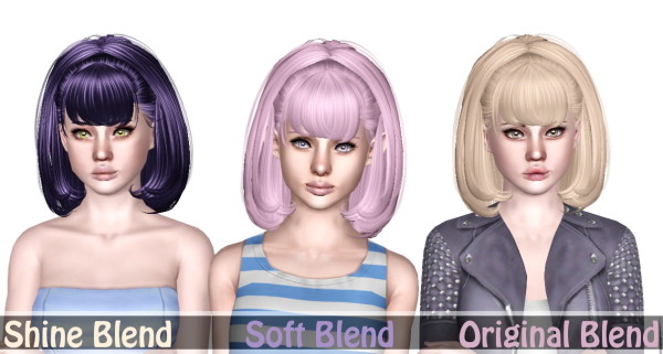 Newsea`s Coconut hairstyle retextured by Sjoko for Sims 3
