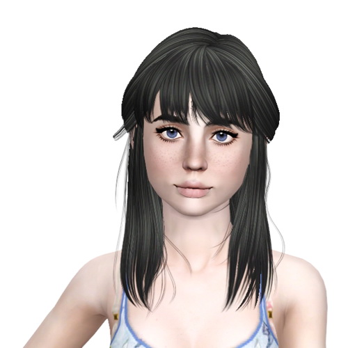 Newsea`s Voyager hairstyle retextured by Sjoko for Sims 3