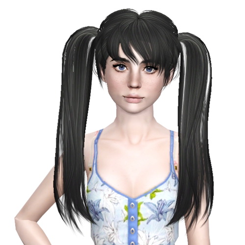 Newsea`s Coco hairstyle retextured by Sjoko for Sims 3