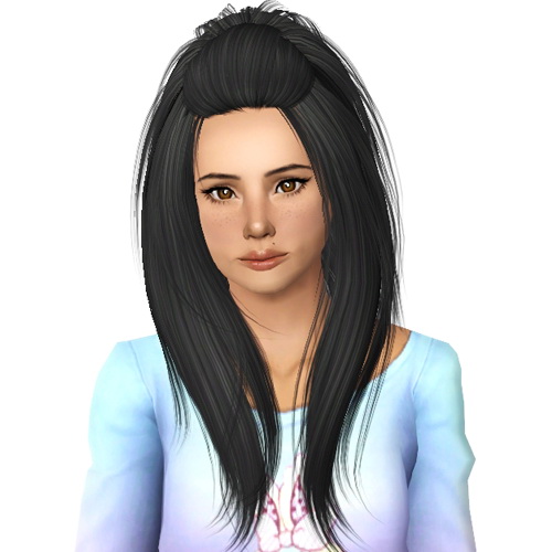Peggy`s 0027 hairstyle retextured by Sjoko for Sims 3
