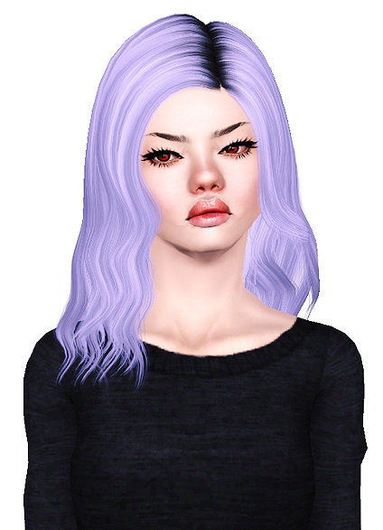 Skysims 054, Alesso Eve and Hourglass, Newsea Hideout Door hairstyle retextured by Jas for Sims 3