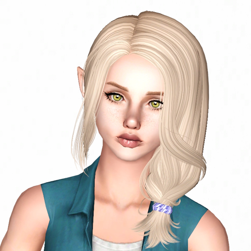 Newsea`s Bianca hairstyle retextured by Sjoko for Sims 3
