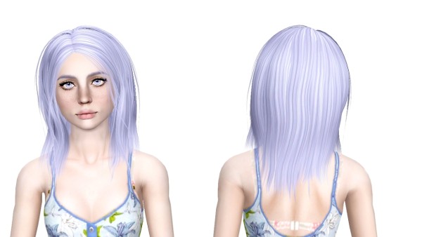 Newsea`s Viking hairstyle retextured by Sjoko for Sims 3