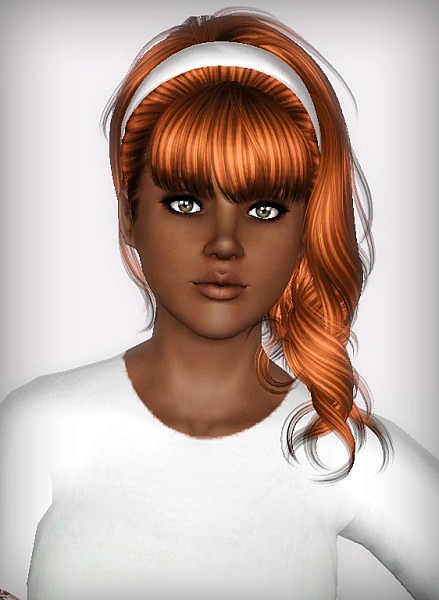 NewSea`s Belladonna hairstyle retextured by Forever and Always for Sims 3