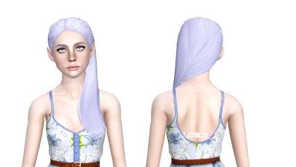 Cazy`s Rosanna hairstyle retextured by Sjoko for Sims 3