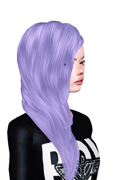 Modish Kitten Side Swiped hairstyle retextured by Jas for Sims 3